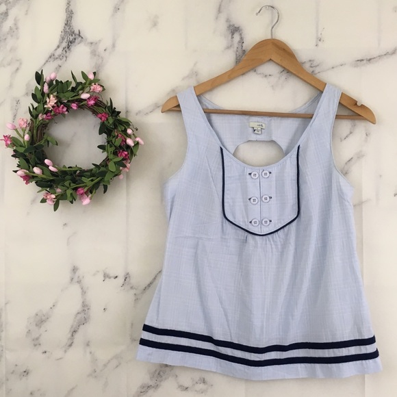 Anthropologie Tops - Odille Anthropologie Sailor Tank Top